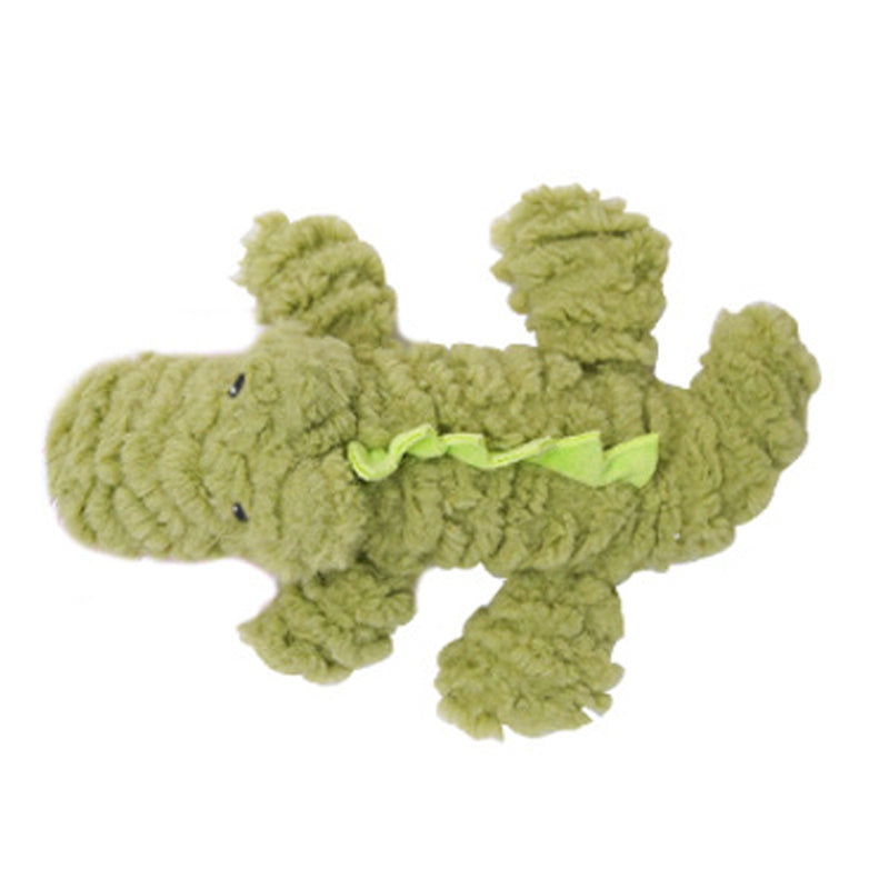 Plush Dog Toy Animals Shape Bite Resistant 
